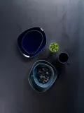 Like. by Villeroy&Boch Тарелка для завтрака Organic Dark Blue 21 см — фото 3