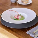 Villeroy & Boch Мануфактурная глубокая тарелка Rock Blanc 29 см — фото 6