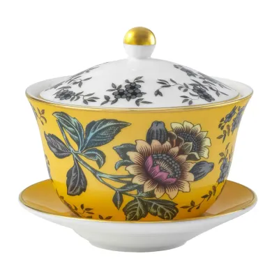 Wedgwood Миска с крышкой Wonderlust Yellow Tonquin