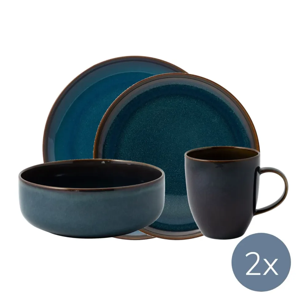 Like. by Villeroy&Boch Стартовый набор из джинсовой ткани для 2 человек