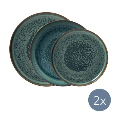Like. by Villeroy&Boch Набор тарелок «Крафтовый Бриз» на 2 персоны
