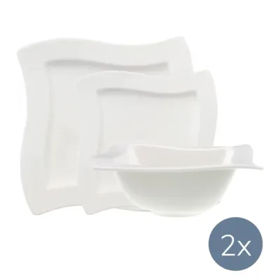Villeroy & Boch Набор тарелок NewWave II на 2 персоны