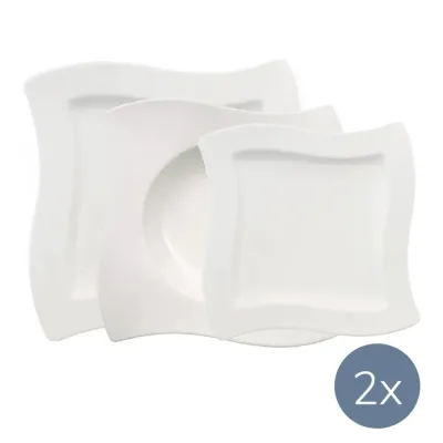 Villeroy & Boch Набор тарелок NewWave на 2 персоны