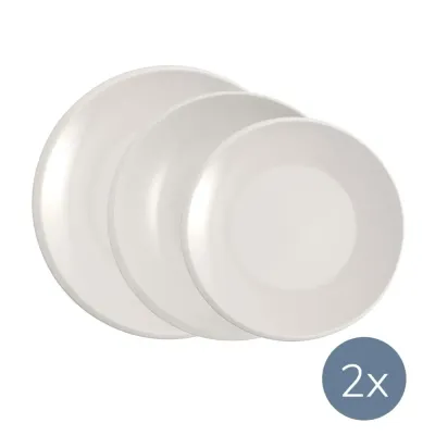 Villeroy & Boch Набор тарелок NewMoon на 2 персоны