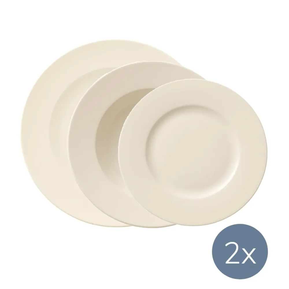 Villeroy & Boch Набор тарелок For Me на 2 персоны