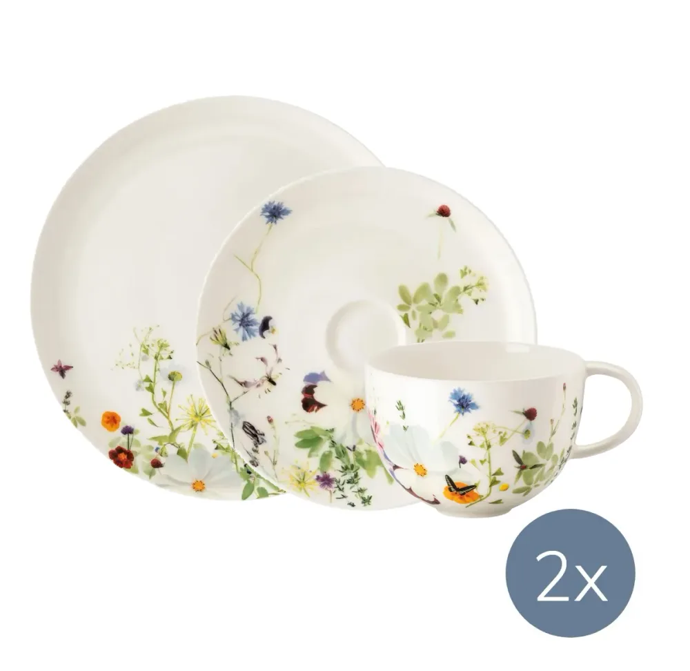 Rosenthal Набор для завтрака Spring Garden с чашкой XL на 2 персоны