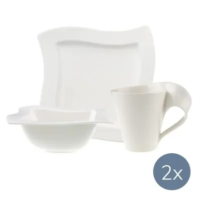 Villeroy & Boch Набор для завтрака NewWave на 2 персоны