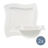 Villeroy & Boch Сервиз NewWave с миской на 2 персоны — фото 1
