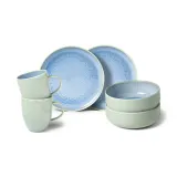 Like. by Villeroy&Boch Набор для завтрака «Работная черника» на 2 персоны (6 шт.) — фото 1