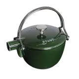 STAUB Чайник чугунный 1,15 л базилик-зеленый — фото 1