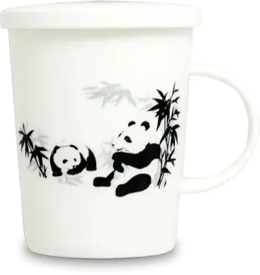 Mensa Home Кружка 300 мл с заварником Panda