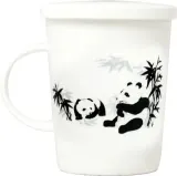 Mensa Home Кружка 300 мл с заварником Panda — фото 2