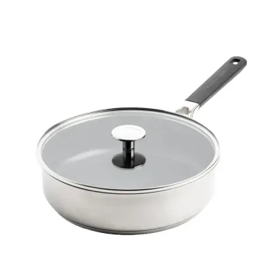 KitchenAid Классическая сковорода 26 см + крышка для сотейника