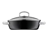 WMF Кастрюля для тушения Fusiontec Mineral 24 см черная — фото 1