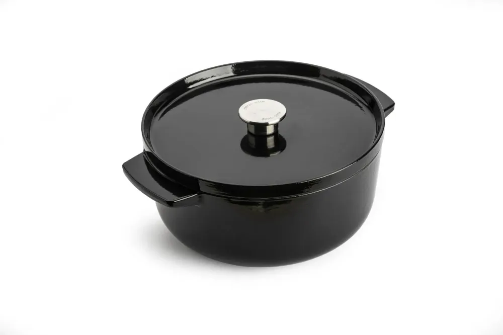KitchenAid Чугунная кастрюля 26 см 5,2 л черная