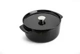 KitchenAid Чугунная кастрюля 26 см 5,2 л черная — фото 1