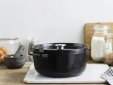 KitchenAid Чугунная кастрюля 26 см 5,2 л черная — фото 7