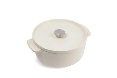 KitchenAid Чугунная кастрюля 26 см 5,2 л с кремом