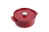 KitchenAid Чугунная кастрюля 26 см 5,2 л красная — фото 1
