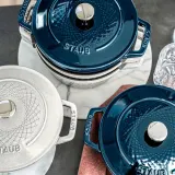 STAUB Чугунная кастрюля Special Cocotte круглая 20 см 2,3 л трюфель — фото 7