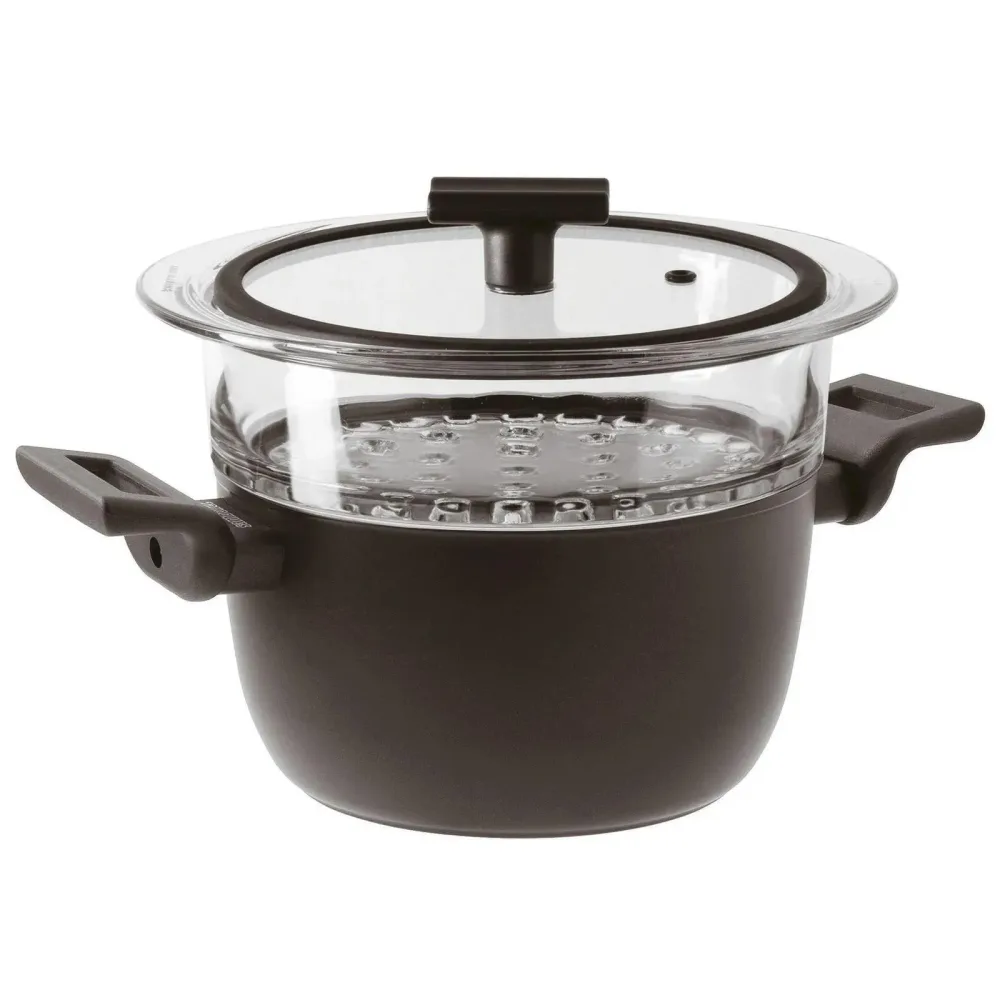 Sambonet Titan Pro Double 20 см 3,1 л + паровая вставка