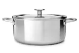 KitchenAid Кастрюля Mutli-ply 24 см 4,9 л с крышкой — фото 1