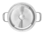 KitchenAid Кастрюля Mutli-ply 24 см 4,9 л с крышкой — фото 2