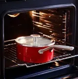 KitchenAid Кастрюля эмалированная 20 см 2,4 л с крышкой Empire Red — фото 4