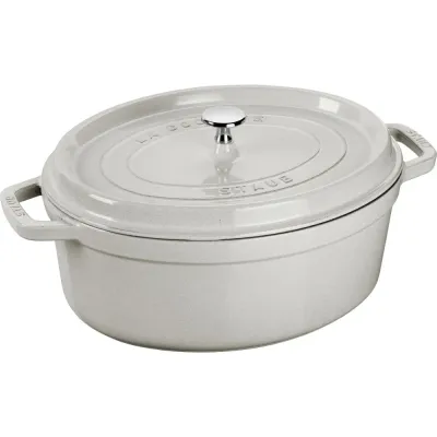 STAUB Овальный чугунный кокот объемом 5,5 л для жарки трюфелей
