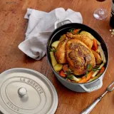 STAUB Чугунная форма для запекания Cocotte овальная 3,2 л 27 см графит — фото 5