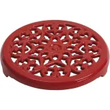 STAUB Чугунная подставка 23 см, красный — фото 1
