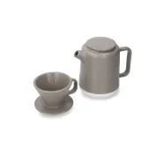 Kitchen Craft Кофеварка La Cafetiere 800 мл с керамикой Siltek Seville серая — фото 3