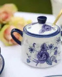Kitchen Craft Сахарница London Pottery Blue Rose 13x10x8 см — фото 2