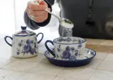 Kitchen Craft Сахарница London Pottery Blue Rose 13x10x8 см — фото 3