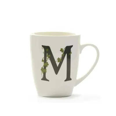 La Porcellana Bianca Кружка Atupertu 380 мл буква M
