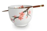 Mensa Home Миска для собы 13x10 см + палочки для еды Sakura — фото 1