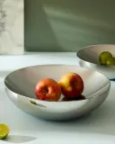 Alessi Двойная чаша 32 см с двойными стенками, полированная — фото 2