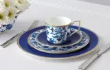 Wedgwood Овальное блюдо с гибискусом 35 см — фото 3