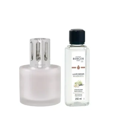 Maison Berger Paris Набор аромалампа Illusion frost + ароматическое масло Black Angelica 250 мл
