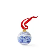 Spode Голубая итальянская безделушка 7,5 см, полная сцена — фото 5
