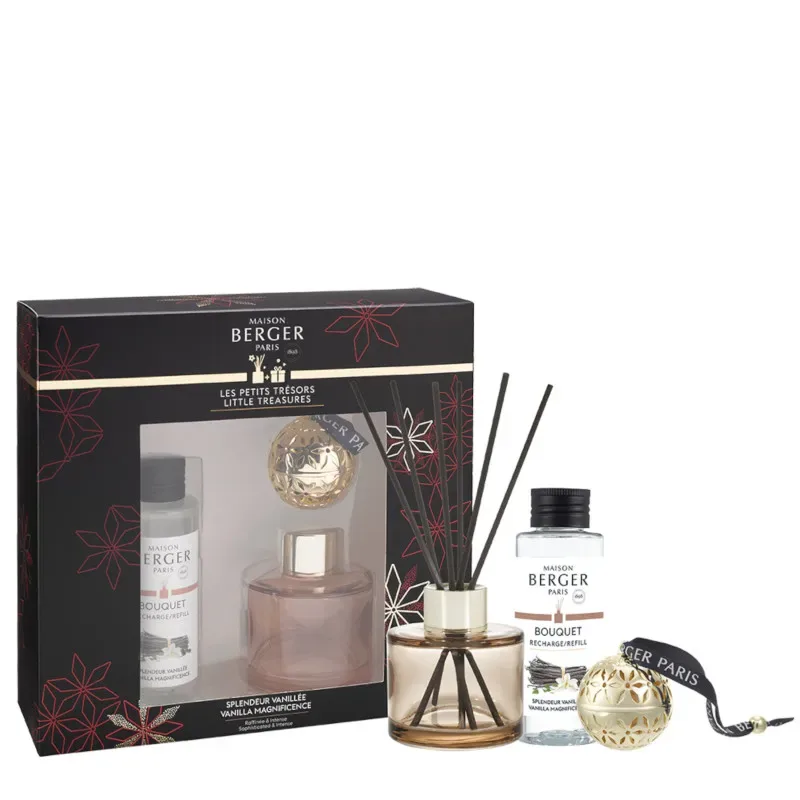 Maison Berger Paris Набор палочек + аромадиффузор DUO MINI с декоративной подвеской Vanilla