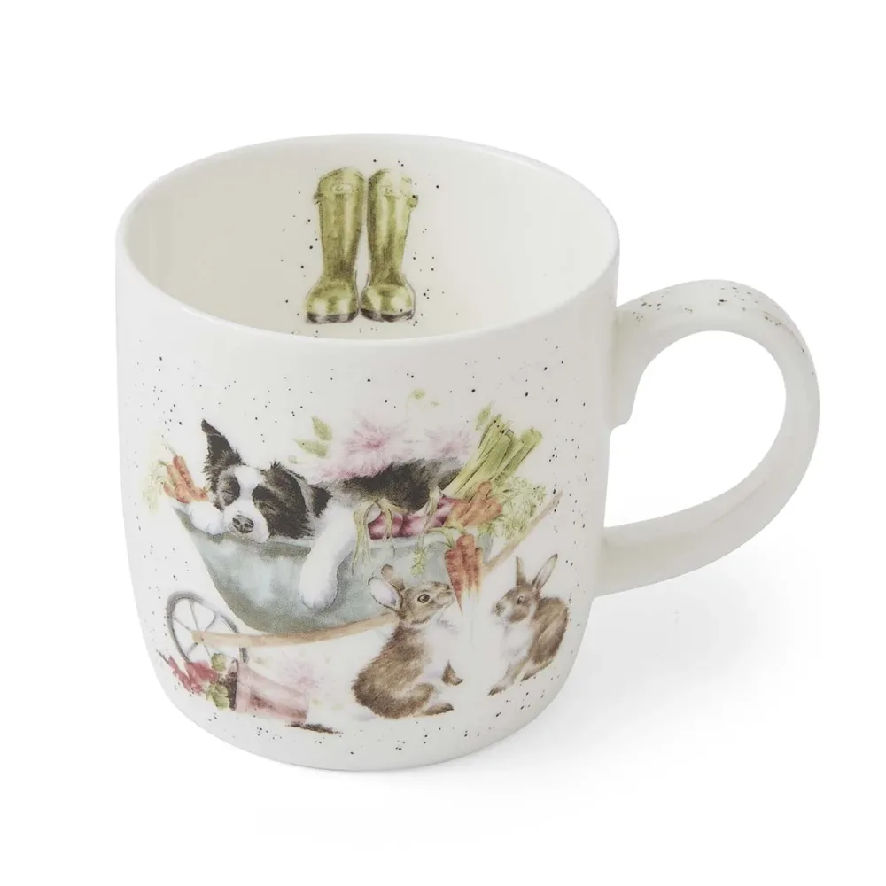 Royal Worcester Кружка Wrendale Designs 310 мл - спящий на работе