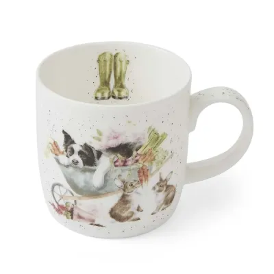 Royal Worcester Кружка Wrendale Designs 310 мл - спящий на работе