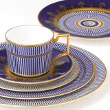Чашка с блюдцем Wedgwood Prestige Anthemion Blue для чая — фото 3