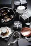 Wedgwood Набор из 4 чашек с блюдцами Gio Gold 80 мл для эспрессо — фото 3