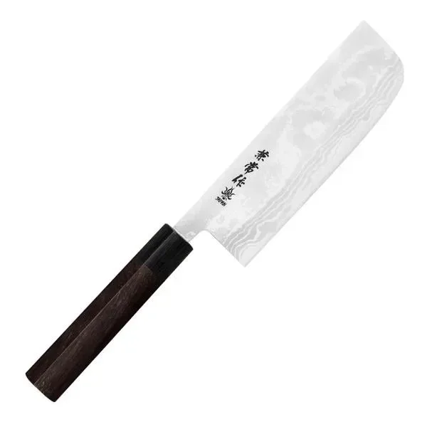 Kanetsune Seki Нож Nakiri 16.5 см Zen-Bokashi Aogami