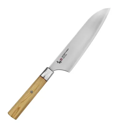 Mcusta Нож Zanmai Beyond Aogami Super 18 см Сантоку
