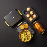 GreenPan Набор форм для запекания Padova 6 элементов Full Black — фото 4