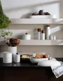 ASA Контейнеры для пищевых продуктов: Поддон Kitchen'art 17x13.5 см белый — фото 2
