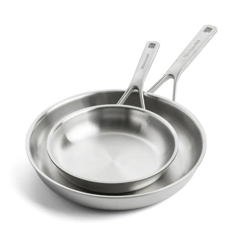 KitchenAid Набор из 2 сковородок Multi-Ply 20+28 см